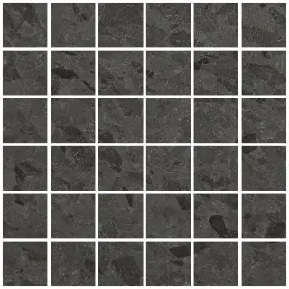 Eme Mosaic 55 Anthracite Soft 30x30