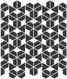 Cava Black Mosaic. A. 22.8x27.8