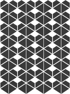 Cava Black Mosaic. D. 22.8x27.1