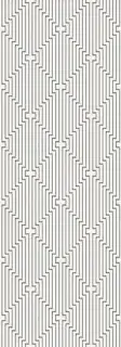 Керамическая плитка Декор 25.1*70.9 SENSE CREMA MEANDRO