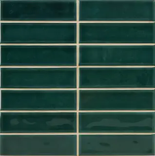 Керамическая плитка Найроби стикс зелёный / WB Nairobi sticks green 2,5X10