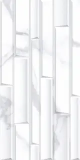 Керамическая плитка Калакатта кирпичики / Плитка 31.5*63 Calacatta bricks rel. 33
