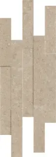 Italon Керамический гранит Genesis Декор Cream Brick 3D 28x78 натуральный