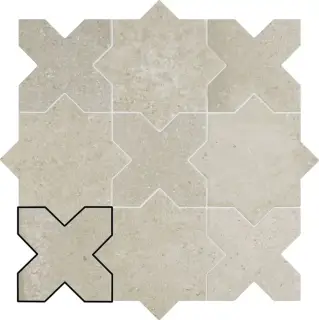 Quattro Ecru 12x12