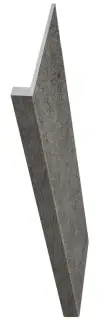 Peldano Recto Urban Grafito Anti Slip |119.7x31.5x14