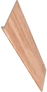 Peldano Redondeado Ordesa Natural Liso |119.7x33x14