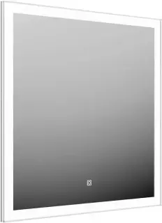Зеркало с LED-подсветкой 80х80 см XX