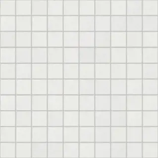 B&W Marble White Hglossy Mosaico 3x3 30x30