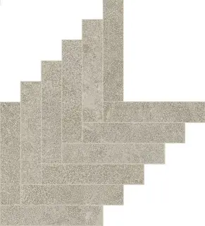 Biotech Herringbone Lapis Greige 6 Mm 45x70