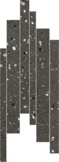 Earthtech Carbon Flakes Glossy Bright Listello Sfalsato 21x40