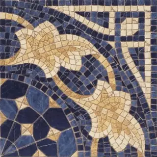 Угол Cantonera Laertes Azul 43.5x43.5