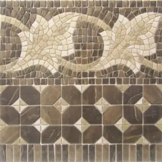 Бордюр Cenefa Midas Marron 43.5x43.5