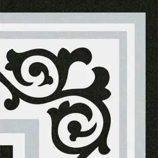 Декор 1900 Gibert-3 Gris 20x20