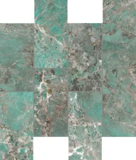 Мозаика ETOILE ILLUSION MAT 6MM MUR 7,5X15