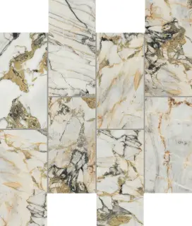 Мозаика ETOILE SYMPHONIE GLO 6MM MUR 7,5X15