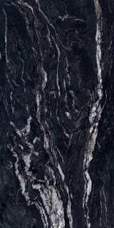Керамическая плитка SENSI GEMS TITANIUM BLACK  LUX+ RET 60X120