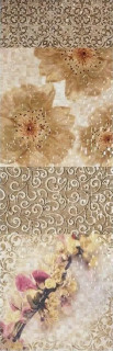 Керамическая плитка Декор Тиволи бежевый / Dec. Tivoli beige