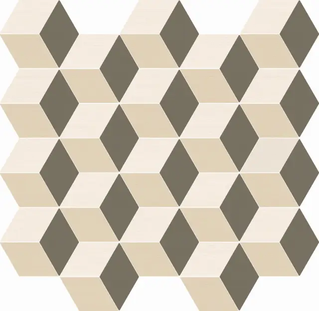 Element Silk Mosaico Cube Warm 30.5x33