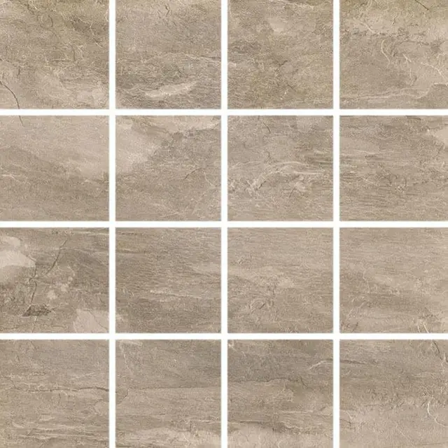 Ardoise Gris 7.5x7.5 6mm 30x30 Mosaico