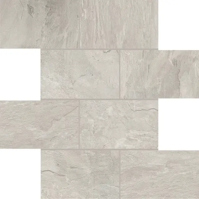 Ardoise Gris 7.5x15 6mm 30x30 Muretto