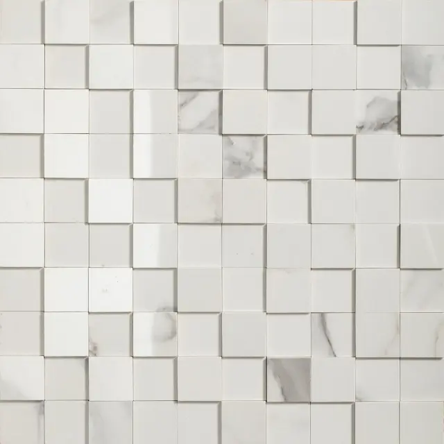 I Classici Statuario Mos. 3d Mix 3x3 30x30