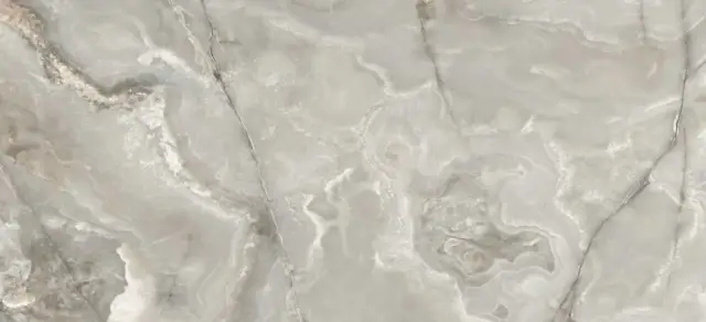Onyx&More Silver Onyx Satin 6mm 120x280