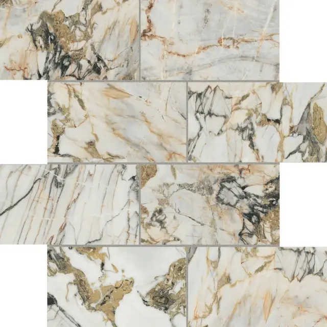 Etoile Symphonie Mat 6mm Mur 7.5x15 30x30