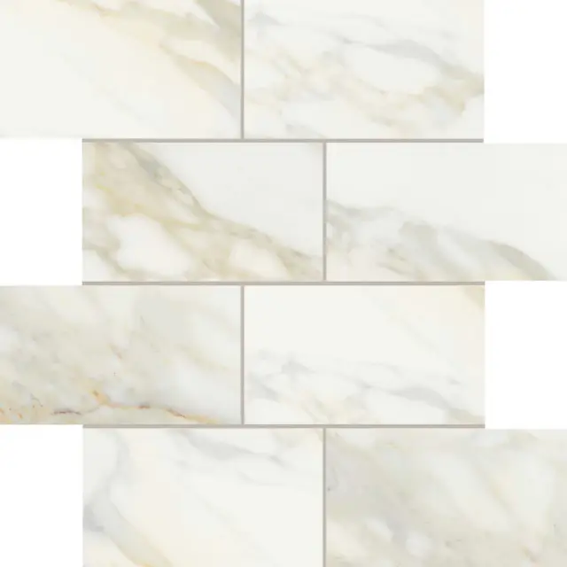 Etoile Creme Glo 6mm Mur 7.5x15 30x30