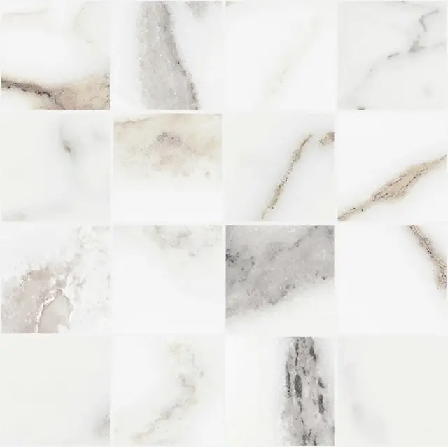 Origines Rex Argent Matte 6mm Mosaico 7.5x7.5 30x30