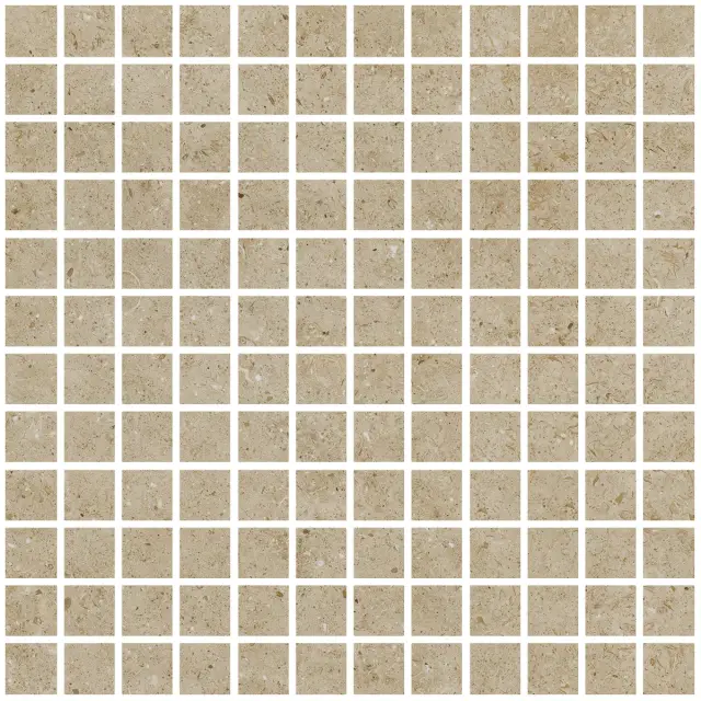 Beren Biscuit Mosaic 25 Natural 30x30