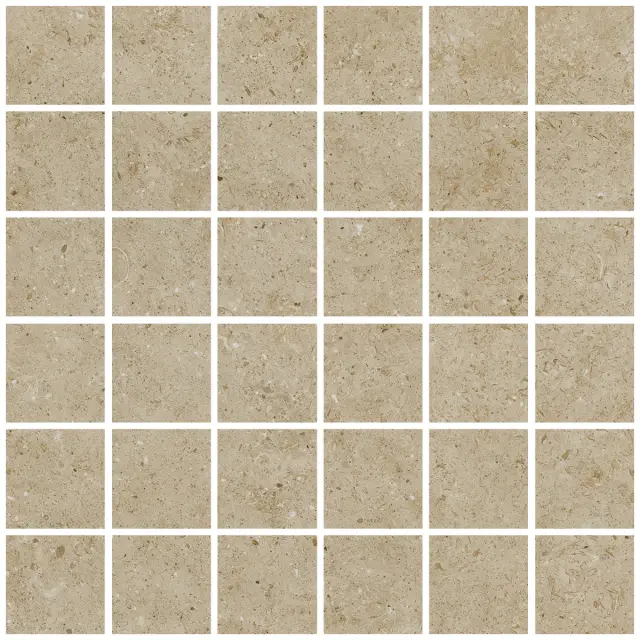 Beren Biscuit Mosaic 55 Natural 30x30