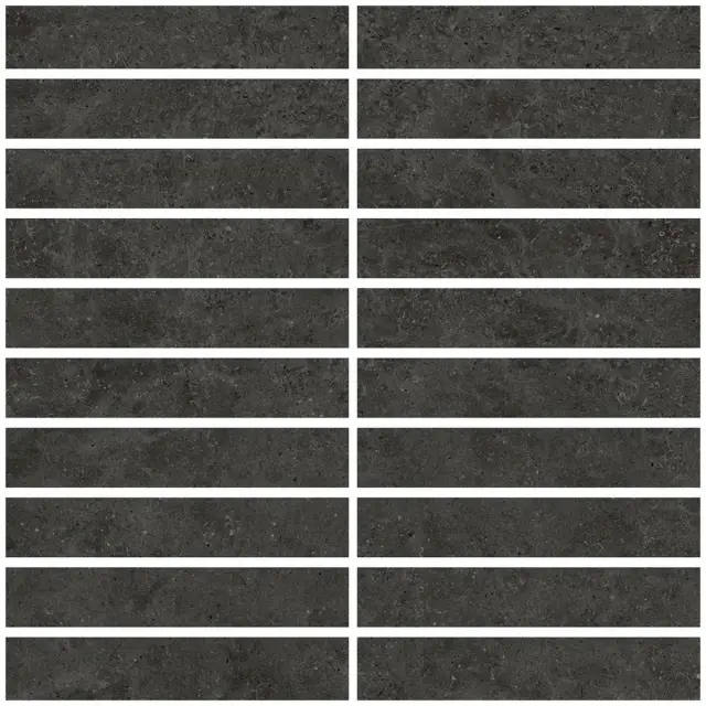 Beren Black Mosaic 315 Natural 30x30