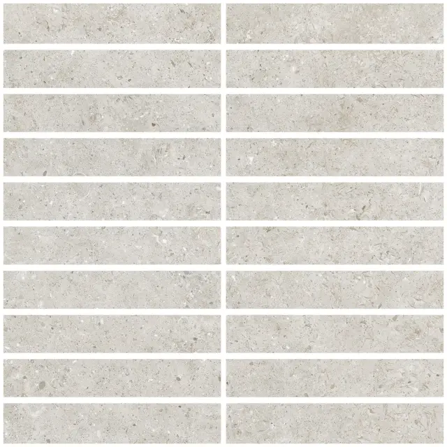 Beren Light Grey Mosaic 315 Natural 30x30