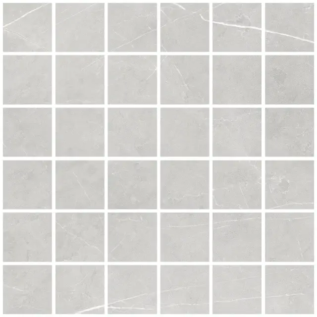 Allure Mosaic 55 Light Grey Anti-Slip 30x30