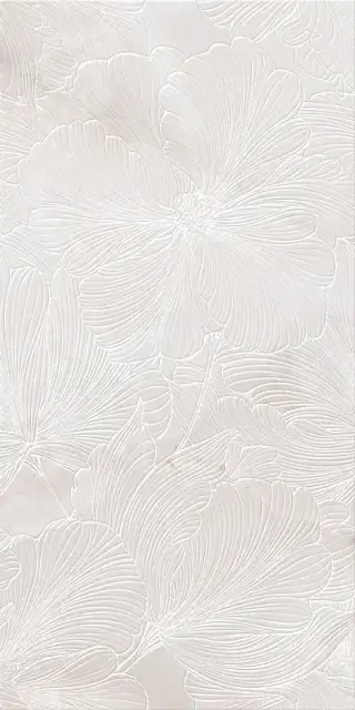 Керамическая плитка Оникс белый цветы / Плитка 31.5*63  Onix blanco fiori 33 9шт/кор