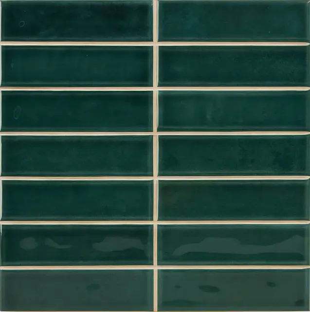 Керамическая плитка Найроби стикс зелёный / WB Nairobi sticks green 2,5X10