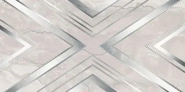 Керамическая плитка Турин ромбы лёд / Декор 31.5*63 Torino rombi ice
