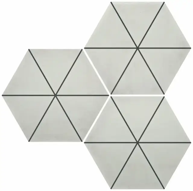 DURSTONE SIX Cementine Керамогранит Capri Talc 23x27 глазурованный матовый