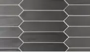 Equipe Lanse Настенная керамическая плитка Black 5x25 глазурованный матовый