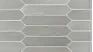 Equipe Lanse Настенная керамическая плитка Gray 5x25 глазурованный матовый
