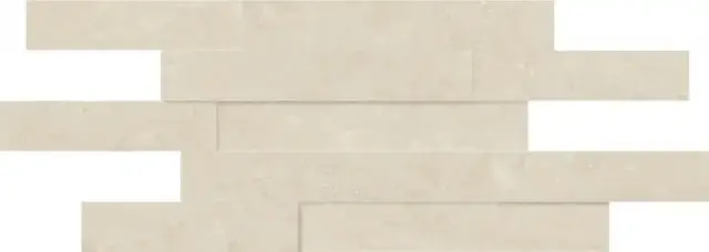 Italon Керамический гранит Genesis Декор White Brick 3D 28x78 натуральный