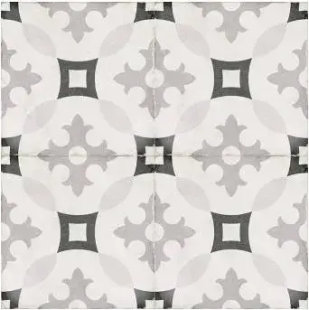 Equipe Art Noveau Керамогранит Karlsplatz Grey 20x20 натуральный