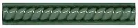 Trenza Pb C/C Verde Oscuro