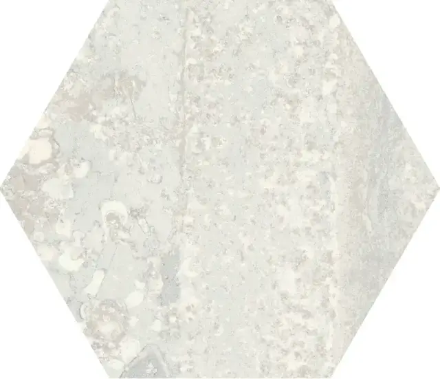 APAVISA RUST WHITE NATURAL HEXAGON 25х29 G-7230