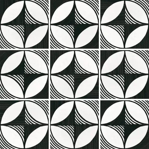 EQUIPE COMPASS B&W 20x20 EQ-5
