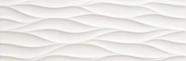 Lumina Curve White Gloss 25x75