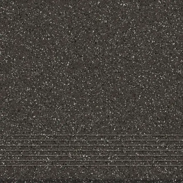 Глаз. керамогранит Milton 300 ступень темно-серый  29,8x29,8