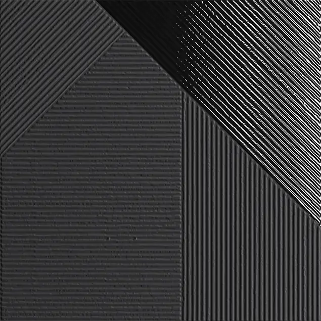 Italon Настенная плитка Terraviva Wall Project Декор Play Steel 30x30 глазурованный матовый