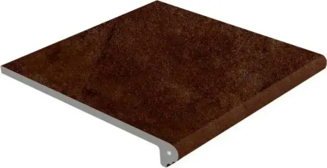 Peldano Redondeado Urban Caoba Anti Slip |29.7x33x14