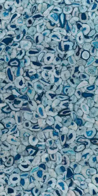 Agata Blu Lucidato (Shiny) 6 mm XX 150x300